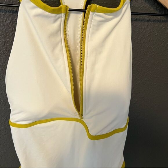 CALIA Women's Halter Racerback Cheeky One Piece Swimsuit - Picture 7 of 12